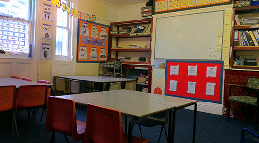 islamic primary school classroom