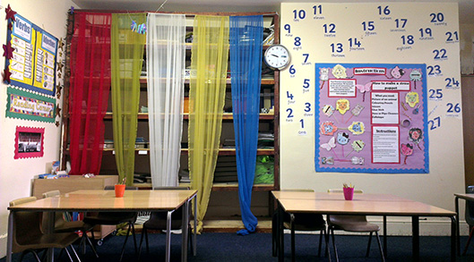 islamic primary school classroom